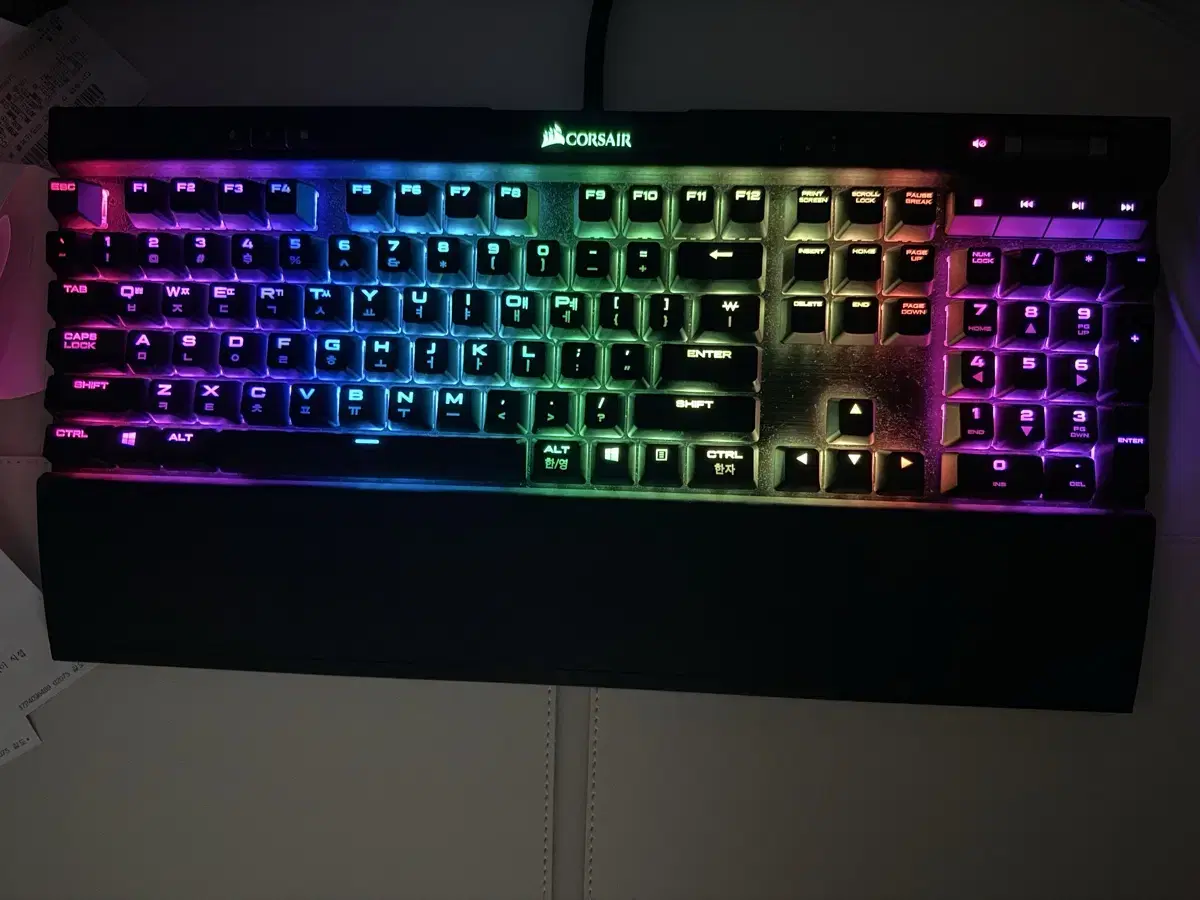 커세어 CORSAIR K70 RGB MK2 저소음 적축 키보드